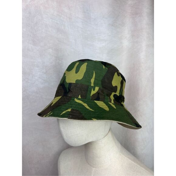 Vintage 70s 80s Camouflage Hunting Bucket Hat Men’s - Picture 6 of 9
